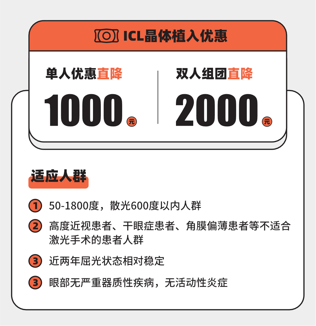 【五一正常接诊不放假】摘镜享69.9抵3500元手术优惠，限时100名！