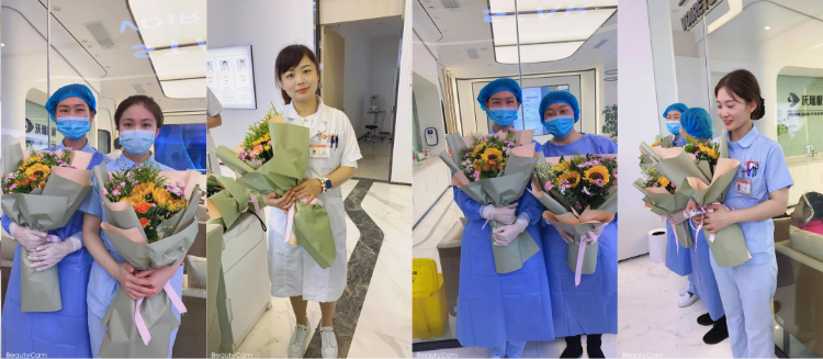 【回顾5.12护士节】荷叶地街道领导走访沃瑞眼科，慰问白衣天使