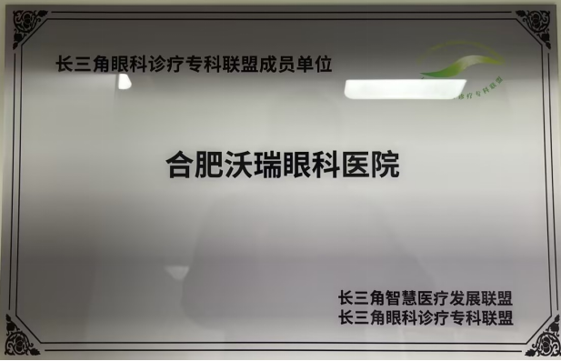 重磅喜讯!合肥沃瑞眼科医院加入长三角眼科诊疗,建立智慧眼科医疗联盟! 重磅喜讯!合肥沃瑞眼科医院加入长三角眼科诊疗,建立智慧眼科医疗联盟!
